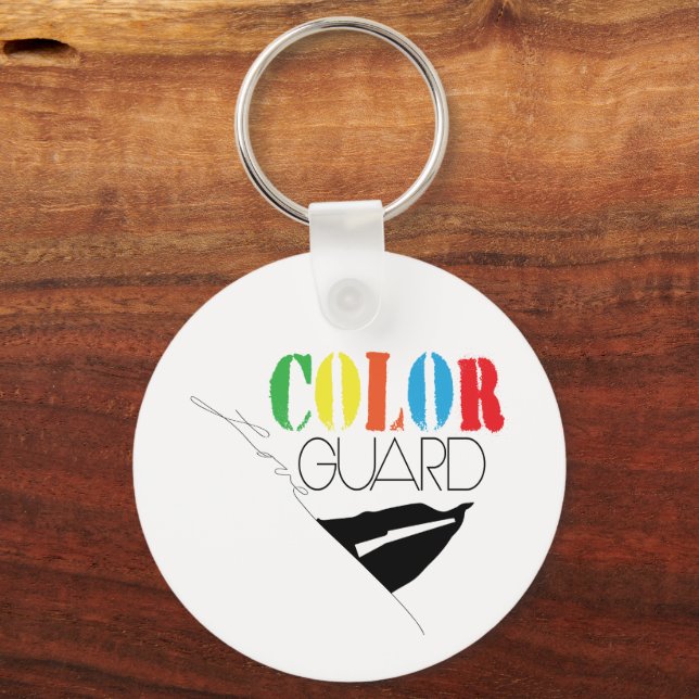 Farbschutz der Liebe mit Name Schlüsselanhänger (Vorderseite)