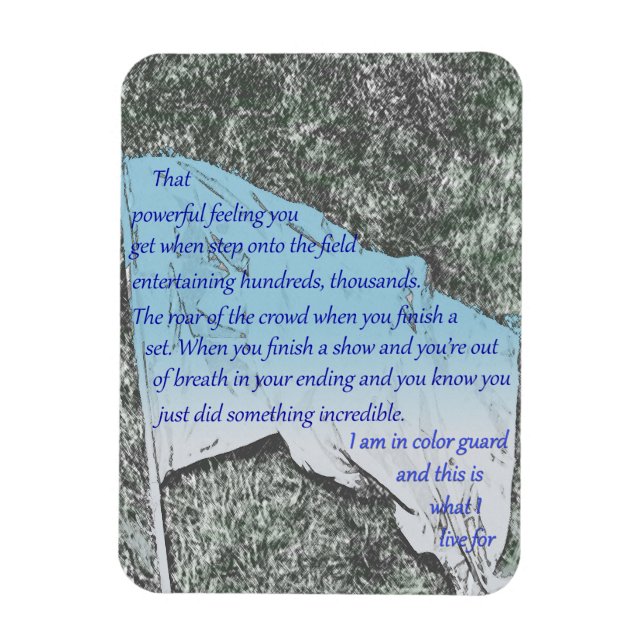 Farbschutz-Flag Inspiration-Magnet Magnet (Vertikal)