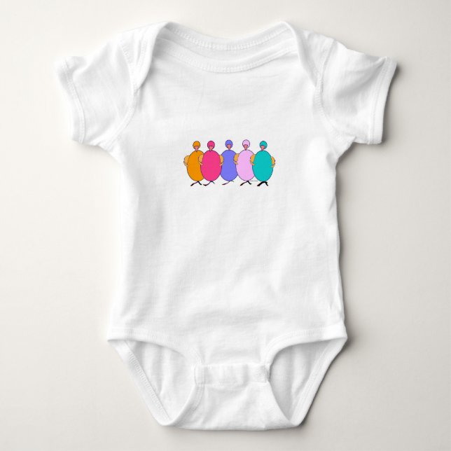 FARBSCHÜTZE BABY STRAMPLER (Vorderseite)