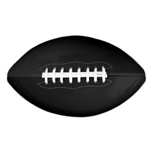 Farbschwarz Football
