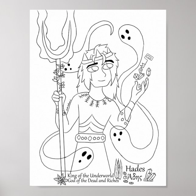 Farbseiten drucken poster (Vorne)