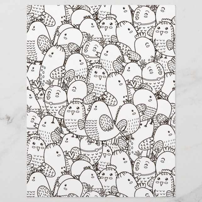 Farbseiten-Morning-Chirp-Scrapbook (Vorderseite)