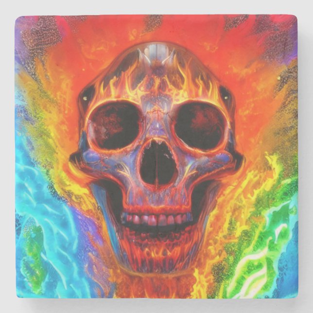 Farbskultur Steinuntersetzer (Vorderseite)