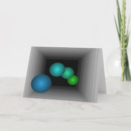 Farbspaß 3 d-Täuschungs-Unendlichkeits-Bereiche Karte
