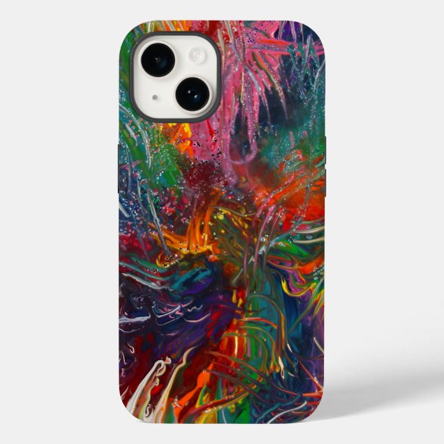 Farbspektrum Pinrad Case-Mate iPhone 14 Hülle (Rückseite)