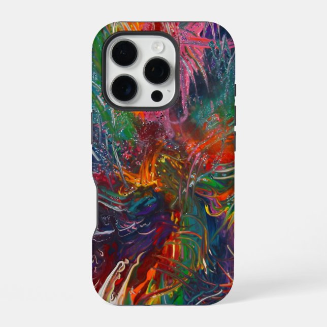 Farbspektrum Pinrad iPhone 16 Pro Hülle (Rückseite)