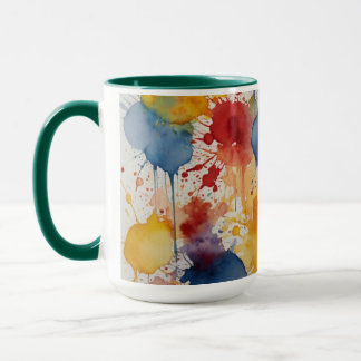 Farbspritze Tasse