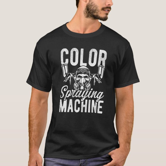 Farbspritzmaschine für Autokarosserien von Autokör T-Shirt (Vorderseite)