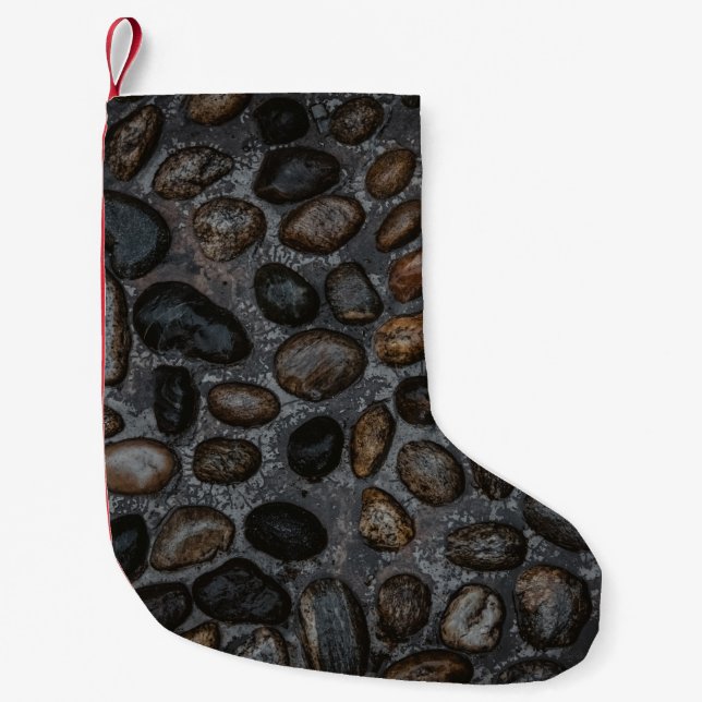 Farbsteine Kleiner Weihnachtsstrumpf (Vorderseite)