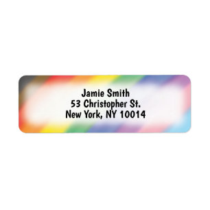 Farbstift mit weichem Regenbogen