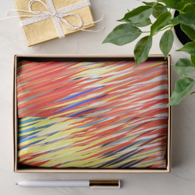 Farbstoffpapier Seidenpapier (Geschenk)