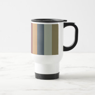 Farbstreifen bunt pastell reisebecher