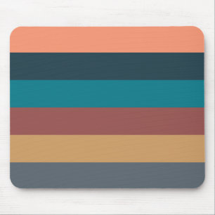 Farbstreifen farbig Pastell Mousepad
