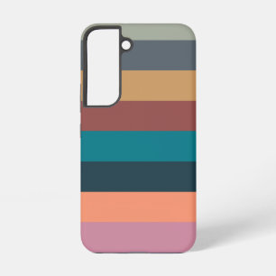Farbstreifen farbig Pastell Samsung Galaxy Hülle