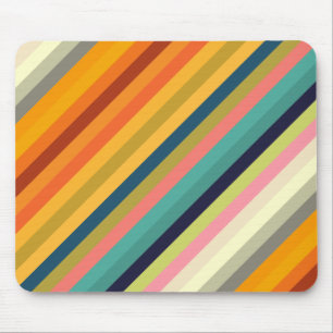 Farbstreifen farbige Pastellfarben 002 Mousepad