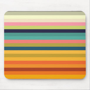 Farbstreifen farbige Pastellfarben 002 Mousepad