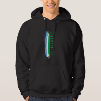 Farbstreifen für Dschibuti-Fahnen Hoodie