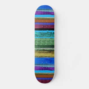 Farbstreifen für Skater Skateboard