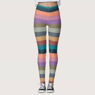 Farbstreifen in bunten Pastellfarben... Leggings