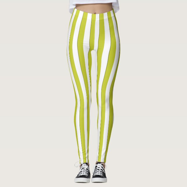 FARBSTREIFEN LEGGINGS (Vorderseite)