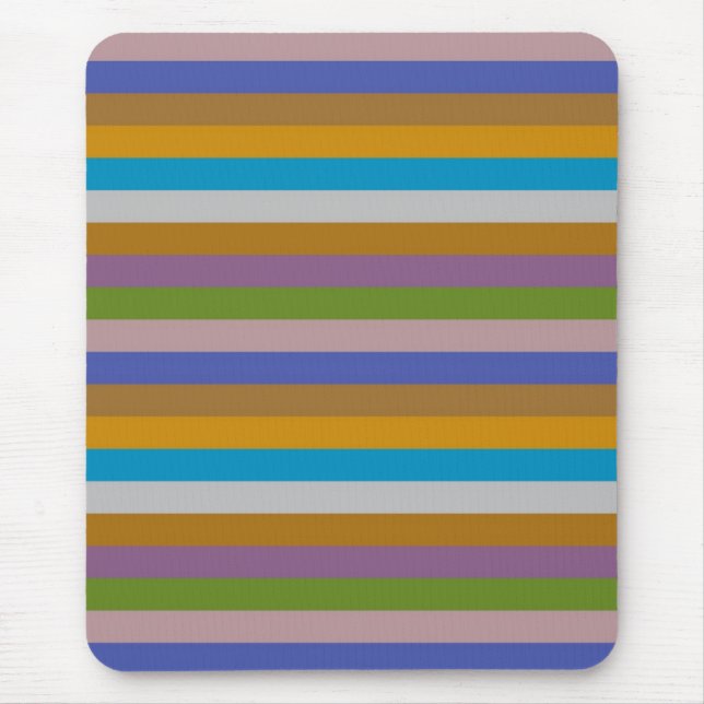 Farbstreifenmuster Mousepad (Vorne)