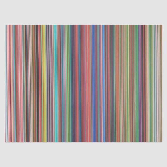 Farbstreifenpapier Seidenpapier (Vorderseite)