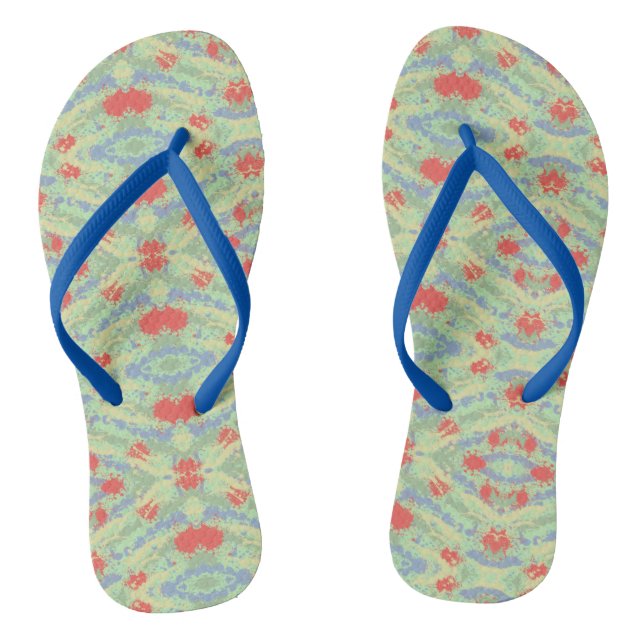 Farbstriche Flip Flops (Fußbett)