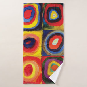 Farbstudie durch Wassily Kandinsky Badehandtuch