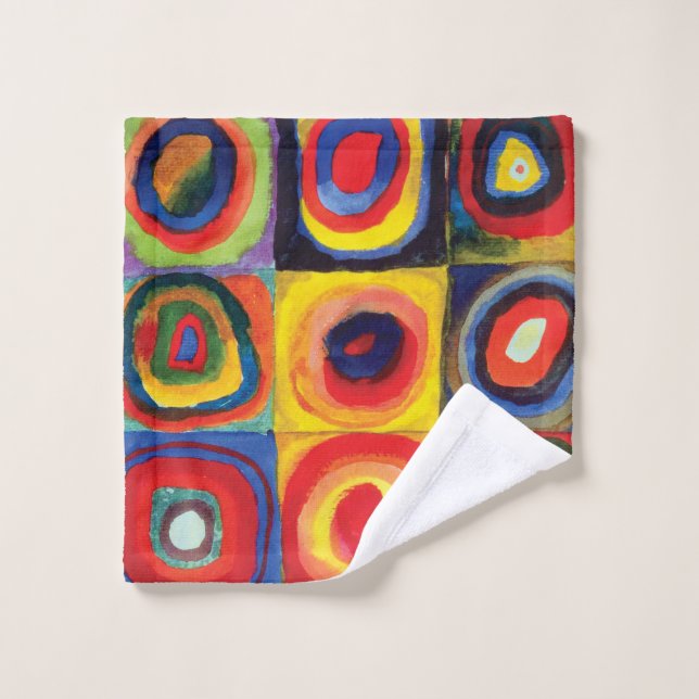 Farbstudie durch Wassily Kandinsky Waschlappen (Waschlappen)