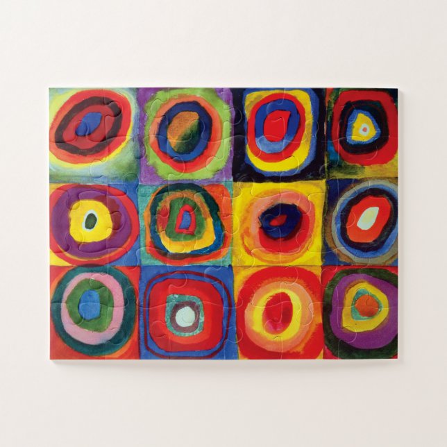 Farbstudie von Wassily Kandinsky (Horizontal)