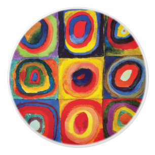 Farbstudie von Wassily Kandinsky Keramikknauf