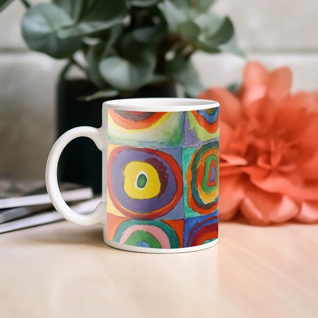 Farbstudie | Wassily Kandinsky Kaffeetasse (Von Creator hochgeladen)