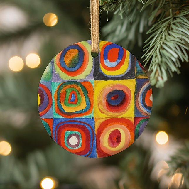 Farbstudie | Wassily Kandinsky Keramik Ornament (Von Creator hochgeladen)