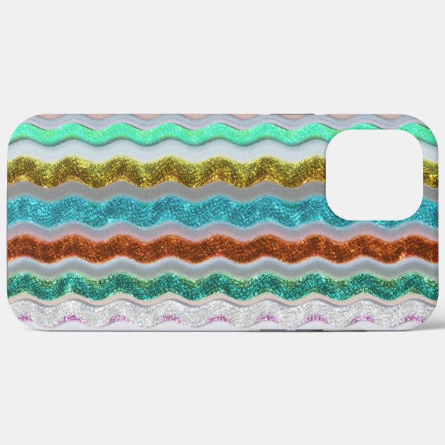 Färbt mit schmarotzerartigen Streifen Case-Mate iPhone Hülle (Rückseite (Horizontal))