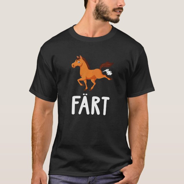 Färbt Pferde und Pferde T-Shirt (Vorderseite)