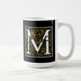 FarbTasse des Monogramm-M Kaffeetasse