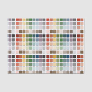 Farbtest Seidenpapier