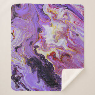 Farbton Acrylfarbe, abstrakt. Sherpadecke