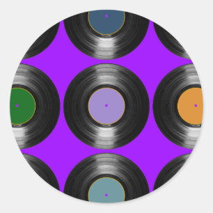 Farbton-Platten Runder Aufkleber