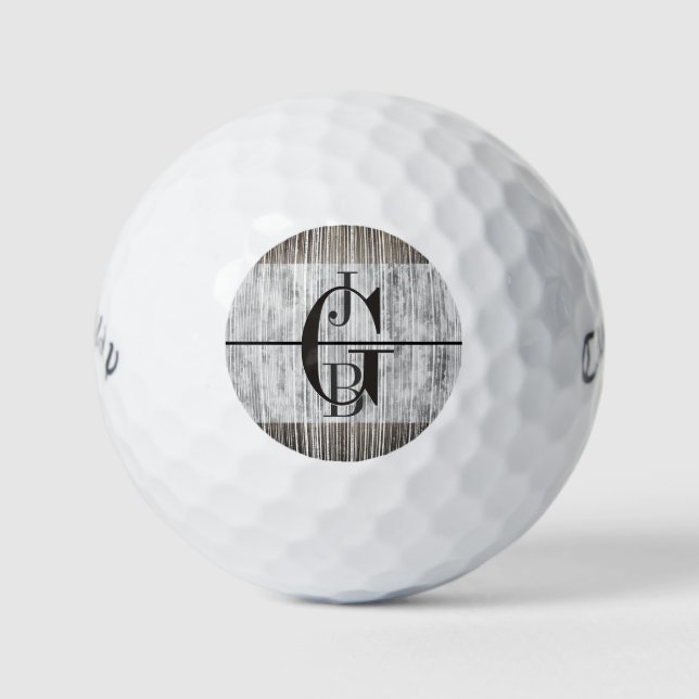 Farbtöne aus grauem Marmor und Streifen Golfball (Vorderseite)
