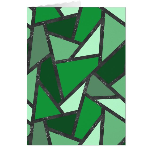 Farbtöne aus grün gefärbtem Glas (Vorne)
