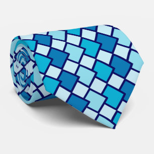 Farbtöne der Abstrakten geometrischen Diamantform Krawatte