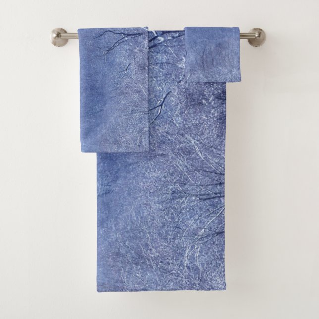 Farbtöne des Blauen Badetücher-Set Badhandtuch Set (Insitu)