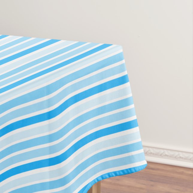 Farbtöne des Blauen Tabletts Tischdecke (Beispiel)