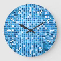 Farbtöne des Mosaikfliesen-Musters "Watery"