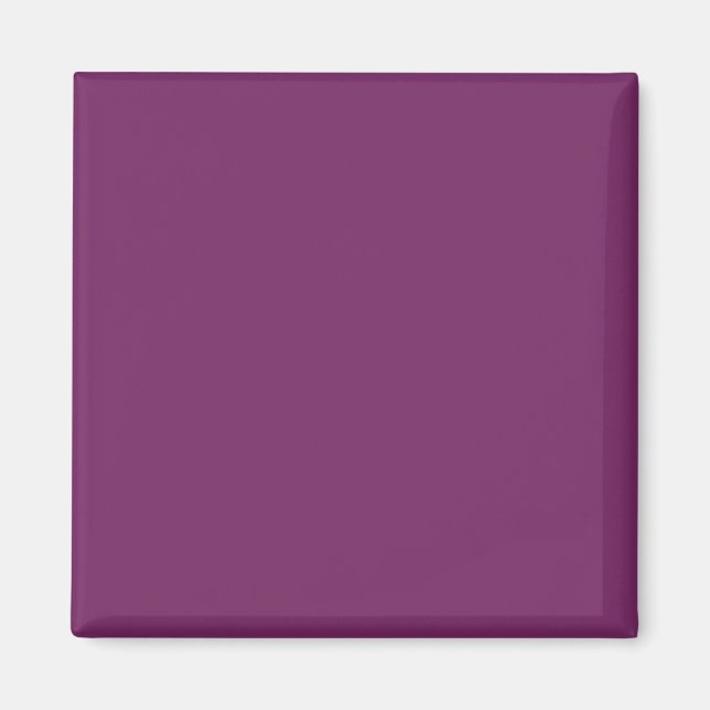 Farbtöne für Lila Trend Magenta Blank Magnet (Vorne)