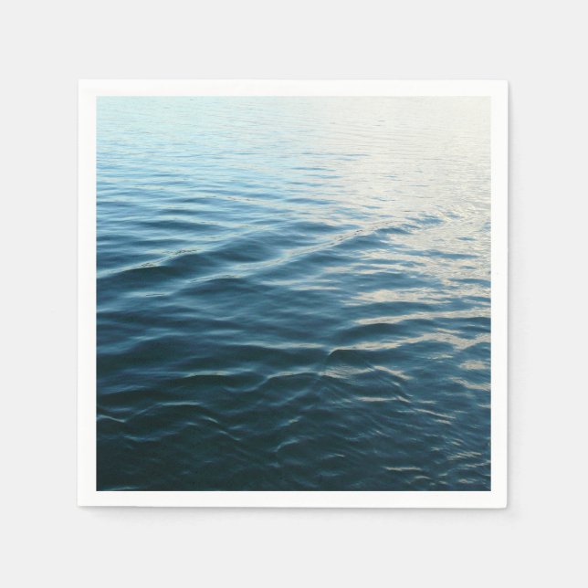 Farbtöne von Abstrakter Naturfotografie Serviette (Vorderseite)