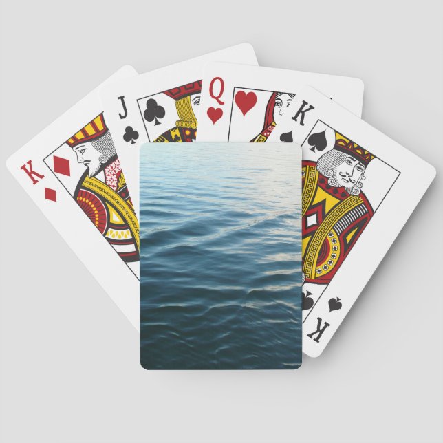 Farbtöne von Abstrakter Naturfotografie Spielkarten (Rückseite)