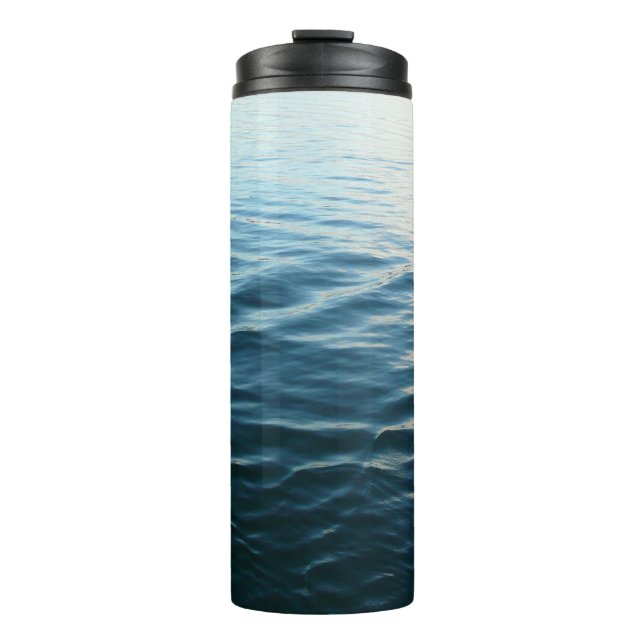Farbtöne von Abstrakter Naturfotografie Thermosbecher (Vorderseite)
