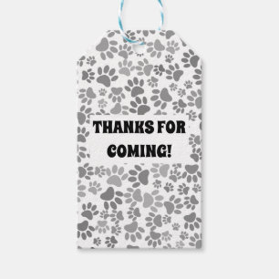 Farbtöne von Grauhundtafeln Geschenkanhänger